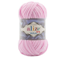 Пряжа Ализе Веллуто – цвет 031 детский розовый