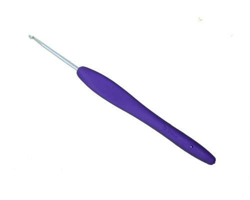Крючок для вязания с каучуковой ручкой 3