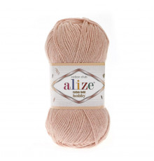 Пряжа ALIZE Cotton Gold HOBBY – цвет 393 светло-розовый