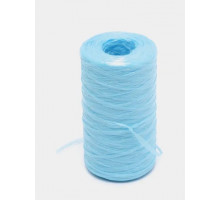 Полипропилен пряжа для вязания мочалок - цвет небесно-голубой