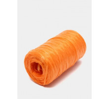 Полипропилен пряжа для вязания мочалок - цвет оранжевый